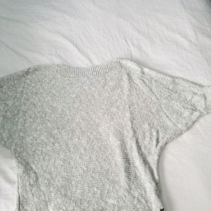 Tommy Hilfiger Women's Short Sleeve Sweater L